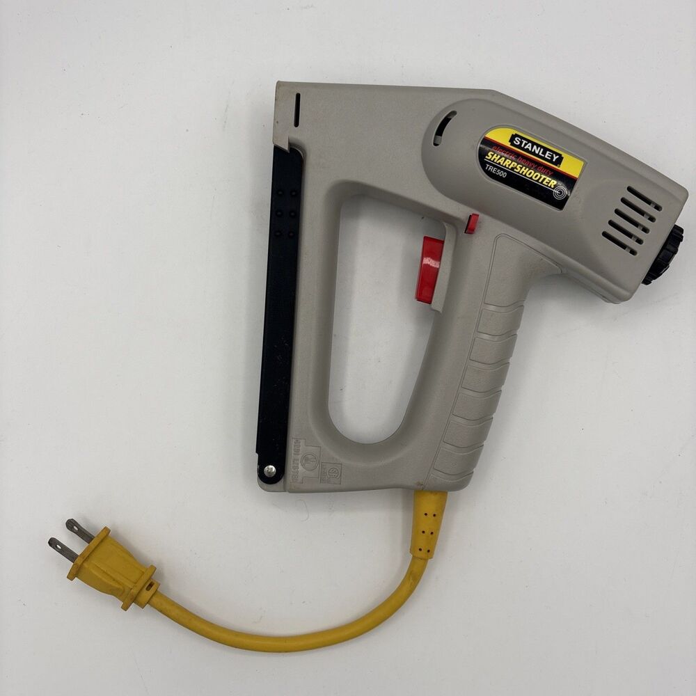 Stanley Sharpshooter TRE500 Heavy Duty Electric Stapler Staple Gun Small Compact